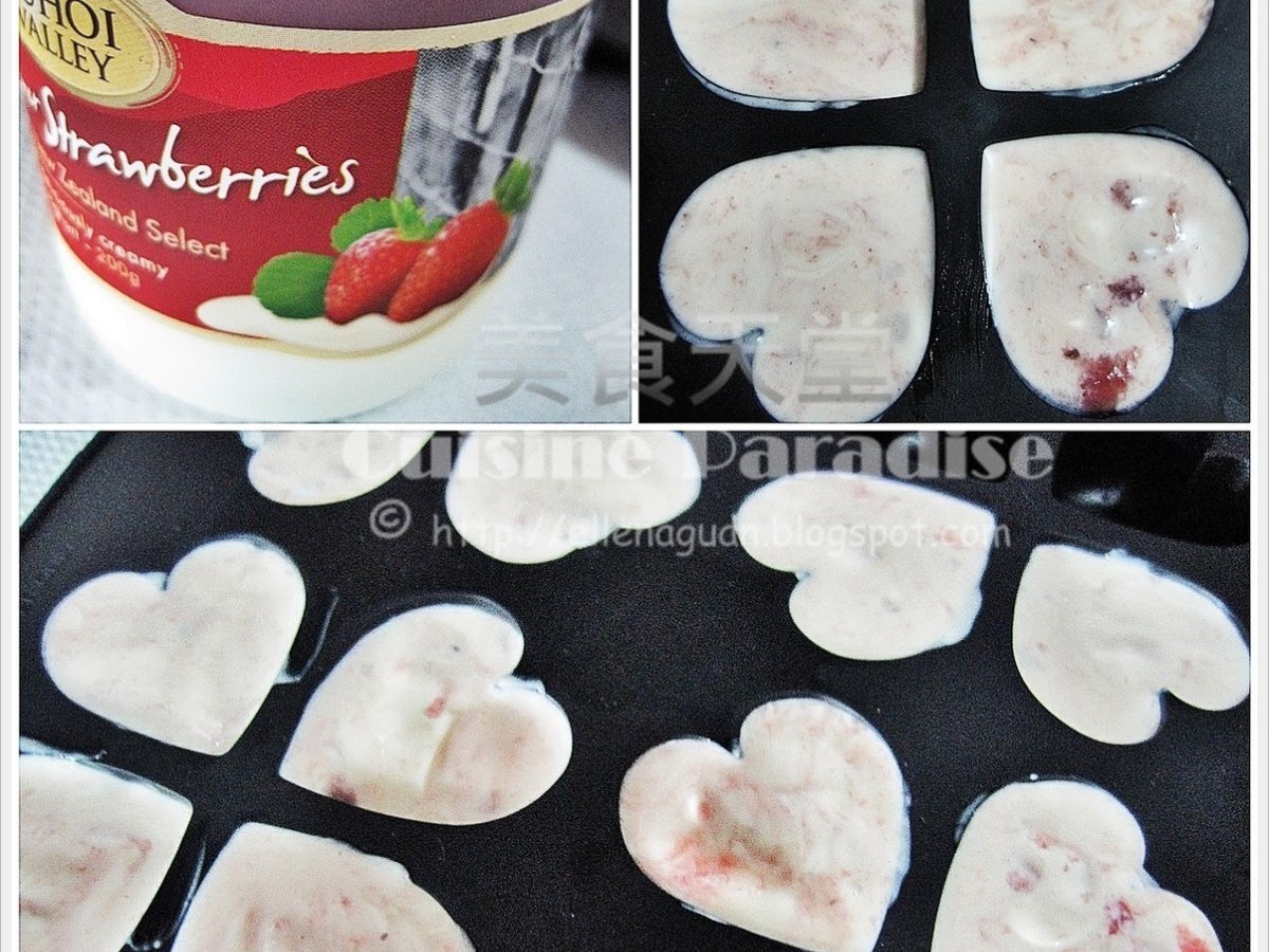 Strawberries Yogurt Hearts - photo 3