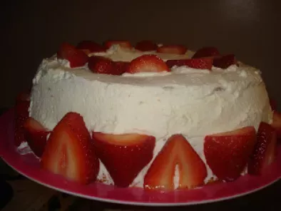 Strawberry Cream Angel Food Cake, photo 3