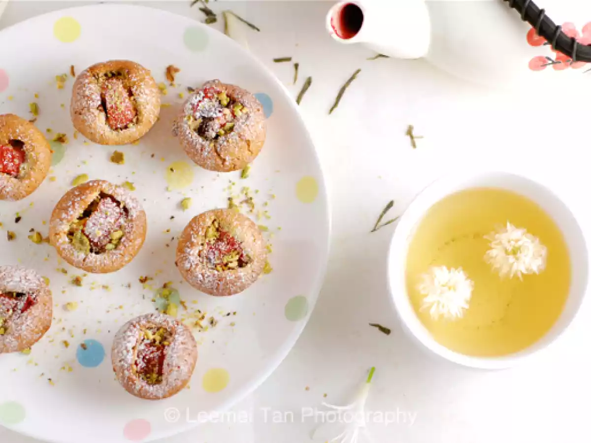 Strawberry & Pistachio Financiers - photo 2