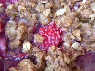 All-bran strawberry rhubarb crisp recipe