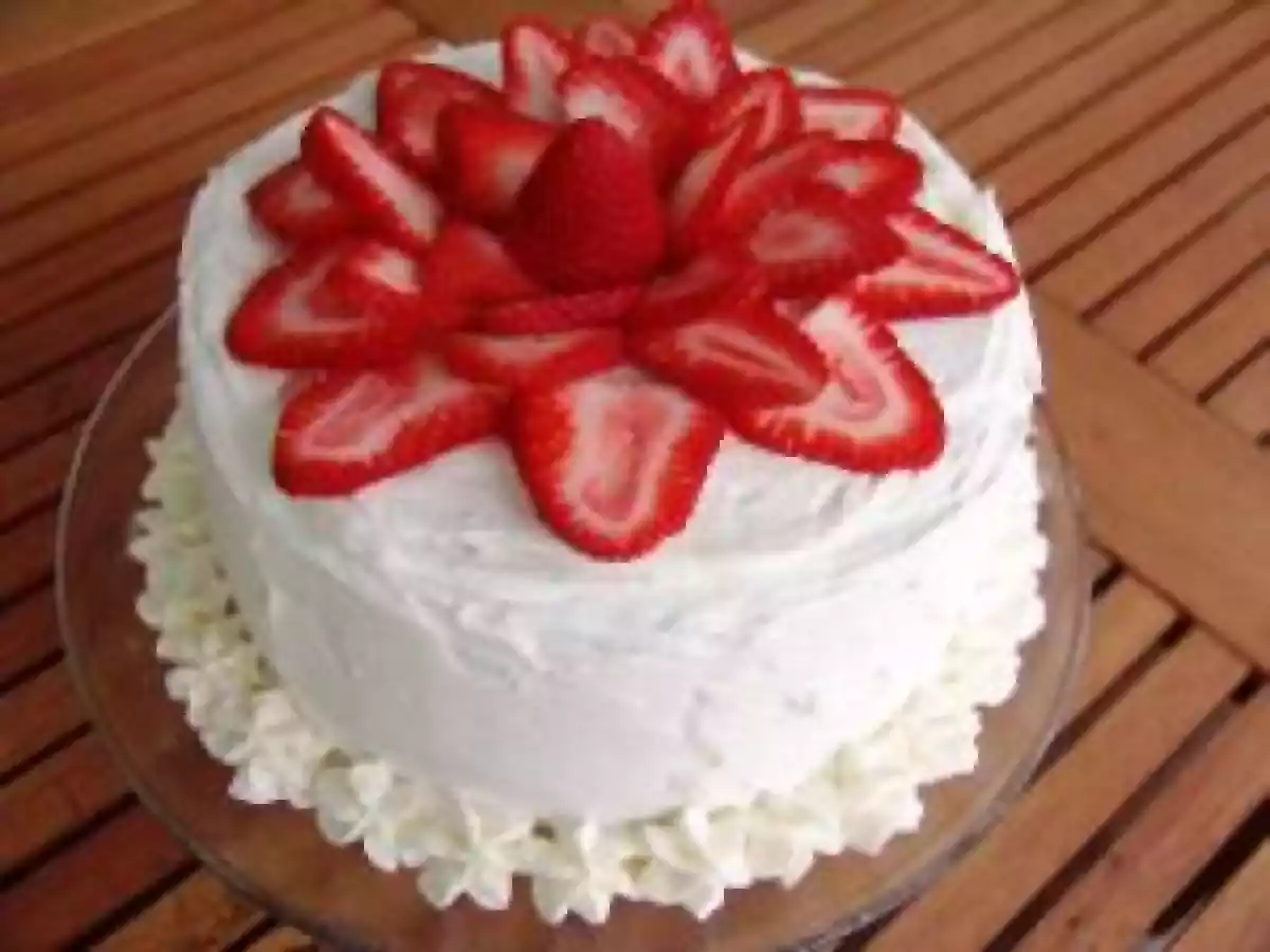 Strawberry Shortcake Cake