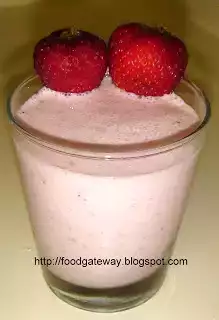 Strawberry smoothie recipe
