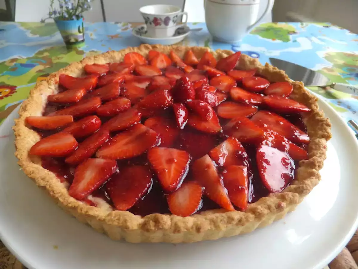 Strawberry tart