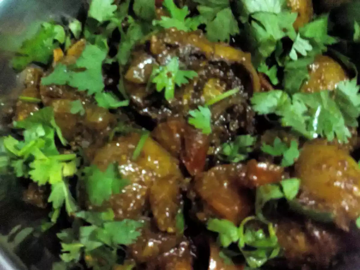 Stuffed / Bharwan Tinde (Round Bottle Gourd) - photo 2