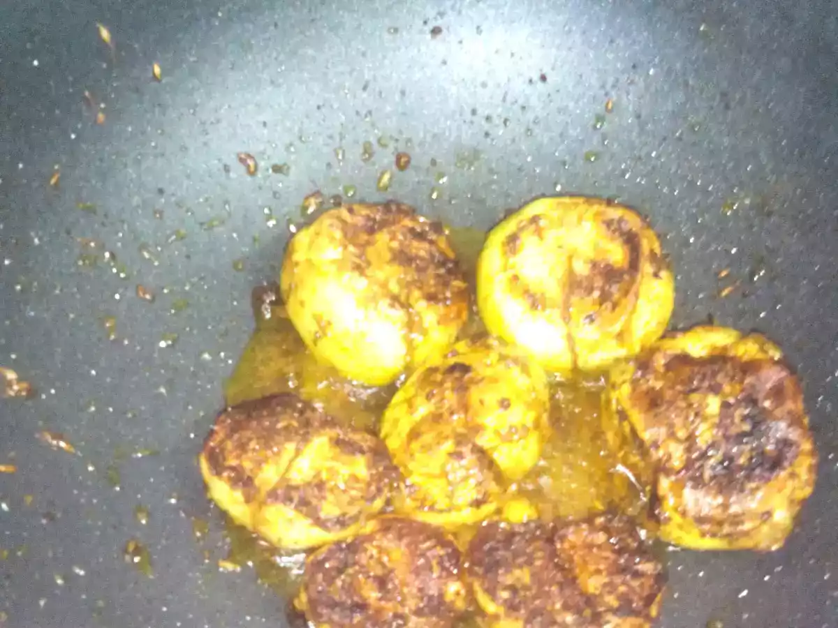Stuffed / Bharwan Tinde (Round Bottle Gourd) - photo 8