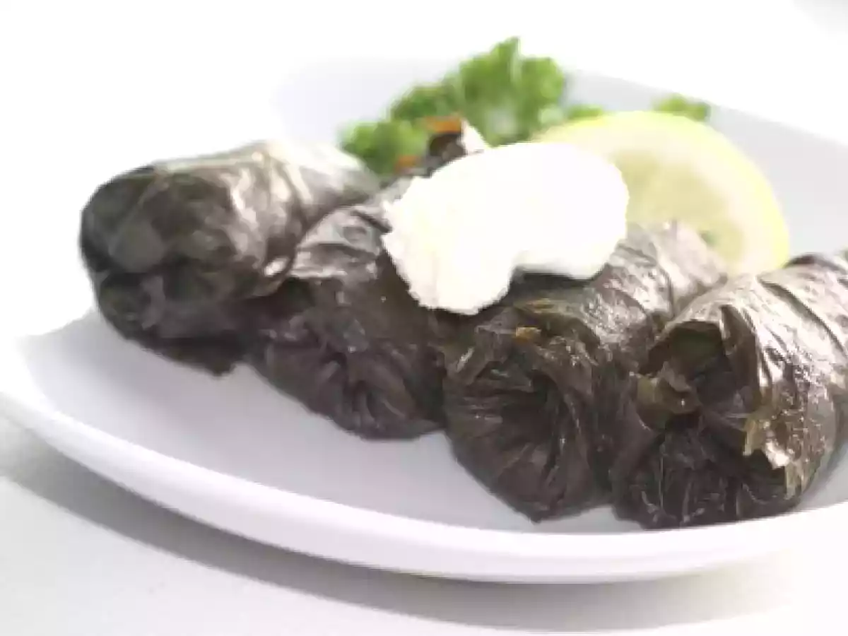 Stuffed Grape Leaves, Serbian Style