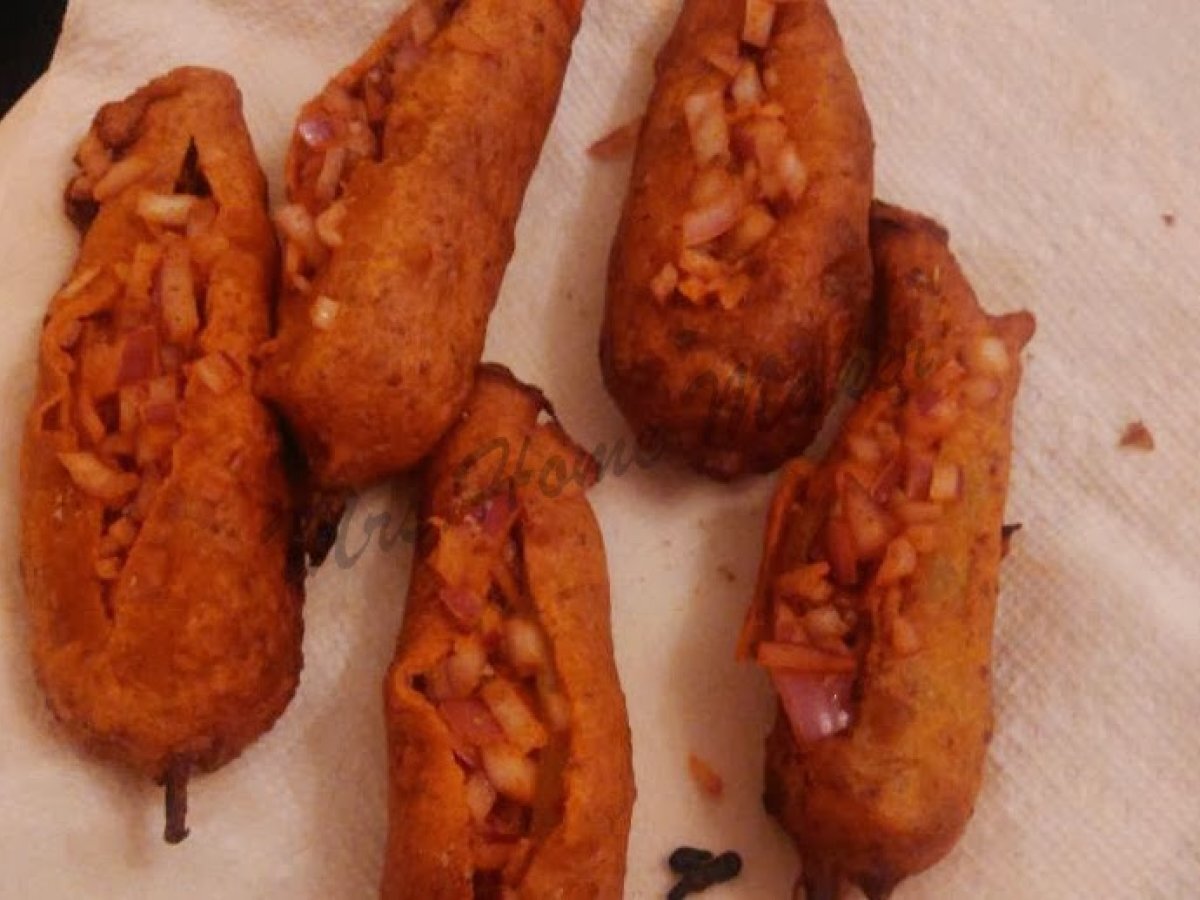 Stuffed Mirchi Bajji Tanjy Stew/ Mirchi Bajji Pulusu