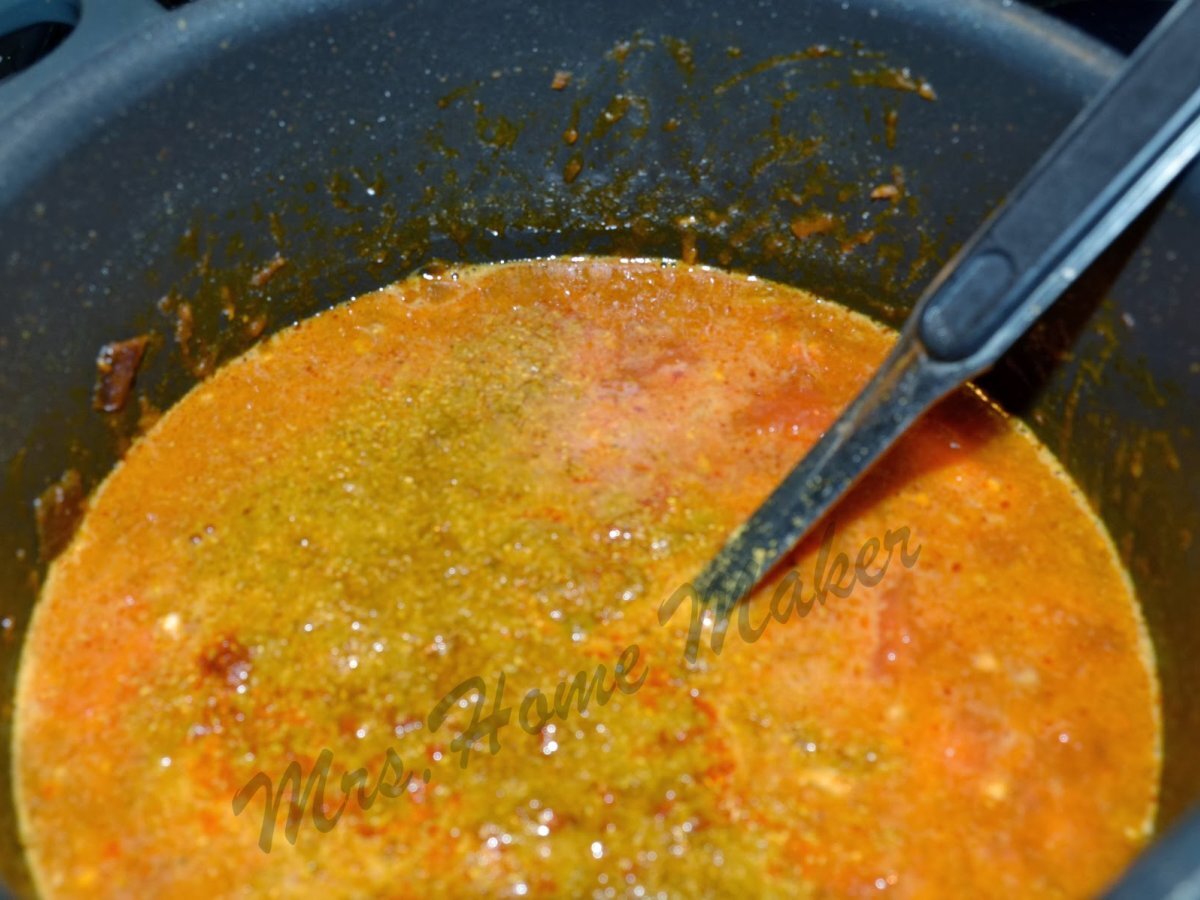 Stuffed Mirchi Bajji Tanjy Stew/ Mirchi Bajji Pulusu - photo 5