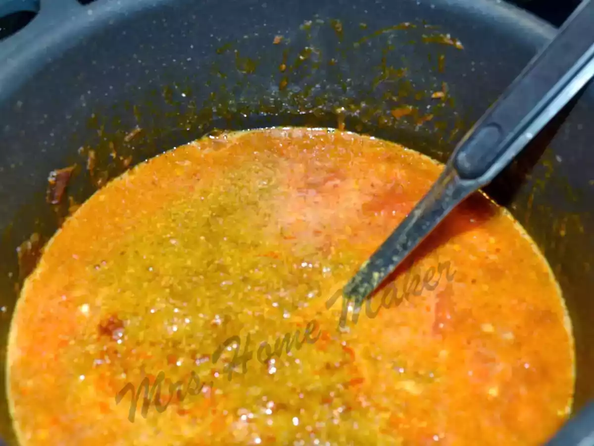 Stuffed Mirchi Bajji Tanjy Stew/ Mirchi Bajji Pulusu - photo 5