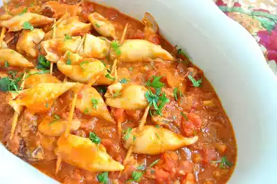 Stuffed squid recipe