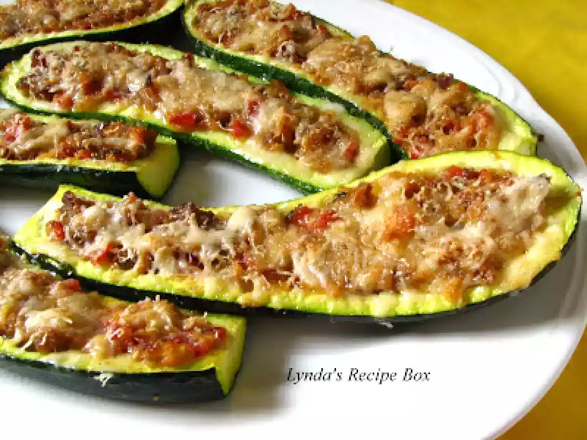 Stuffed Zucchini (slightly adapted from Emeril Lagasse) - photo 4