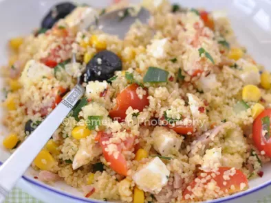 Summer Recipe: Tuna Vegetable Couscous Salad