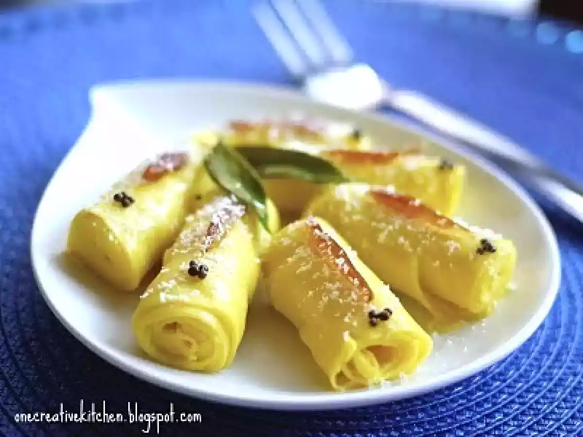 Sunrise Khandvi Rolls