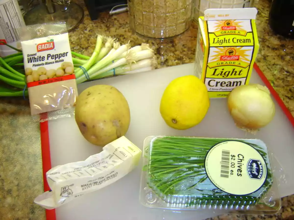 Supa-crema de ceapa verde - Cream of Spring Onions Soup - photo 2