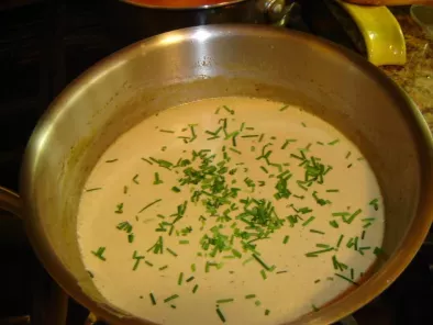 Supa-crema de ceapa verde - Cream of Spring Onions Soup