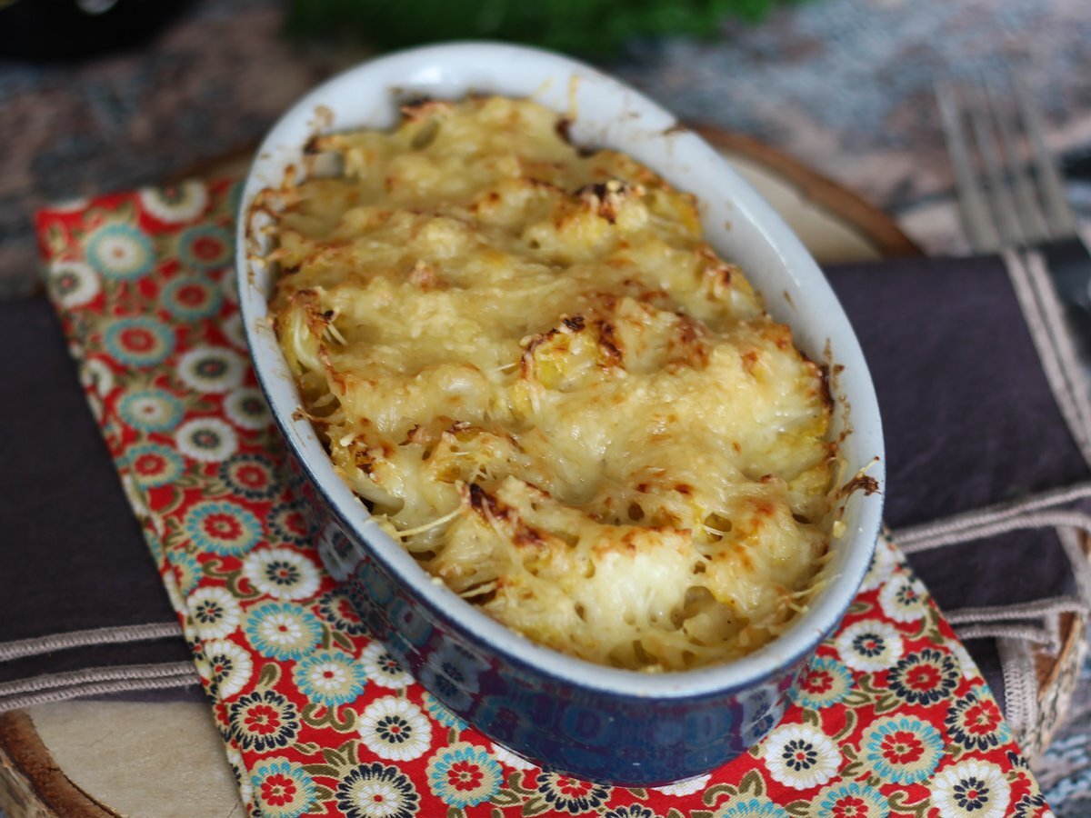 Super comforting curly kale, béchamel and cheese gratin! - photo 2