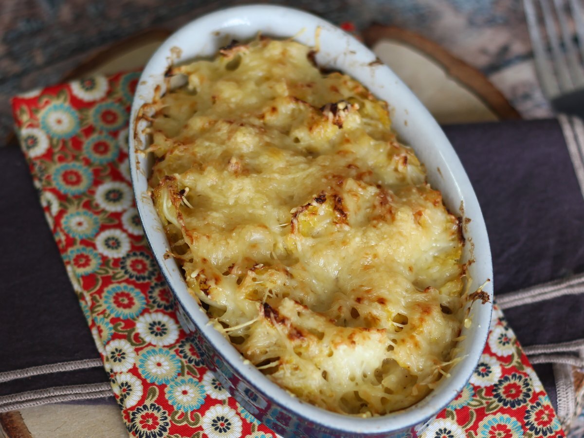 Super comforting curly kale, béchamel and cheese gratin! - photo 4