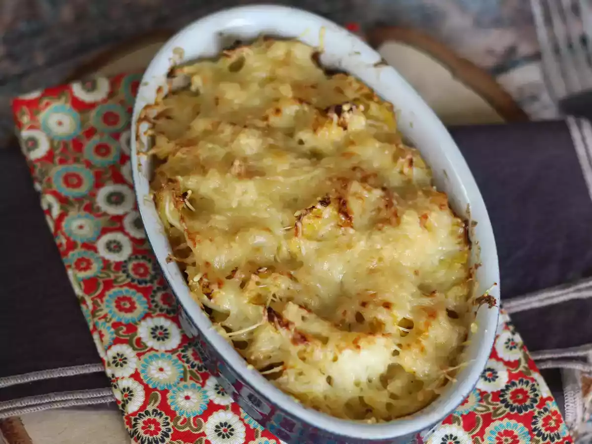 Super comforting curly kale, béchamel and cheese gratin! - photo 4