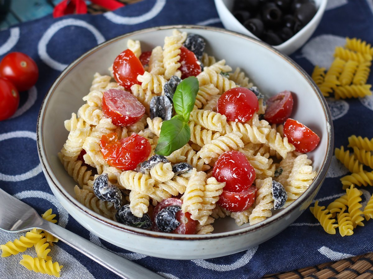 Super creamy pasta salad, ready in 10 minutes - photo 2