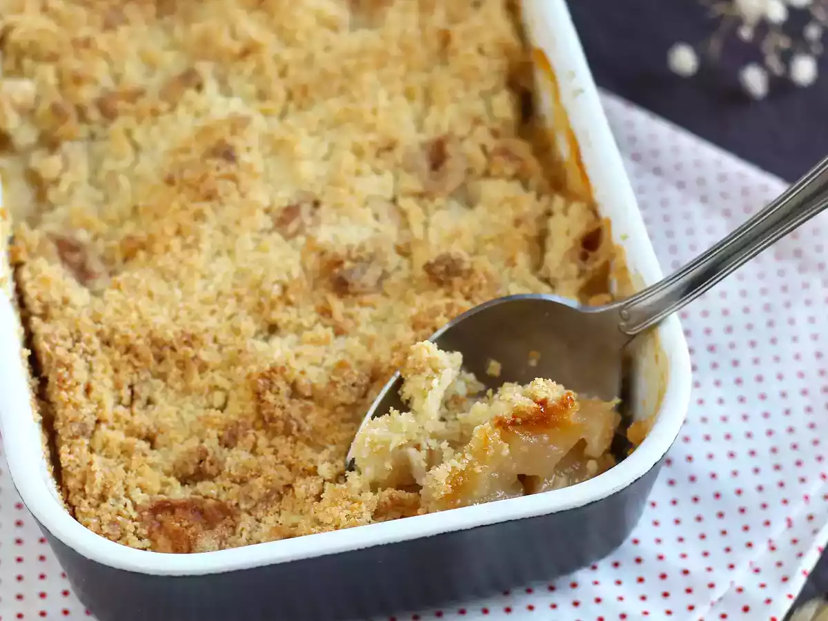 Super easy apple crumble - photo 2