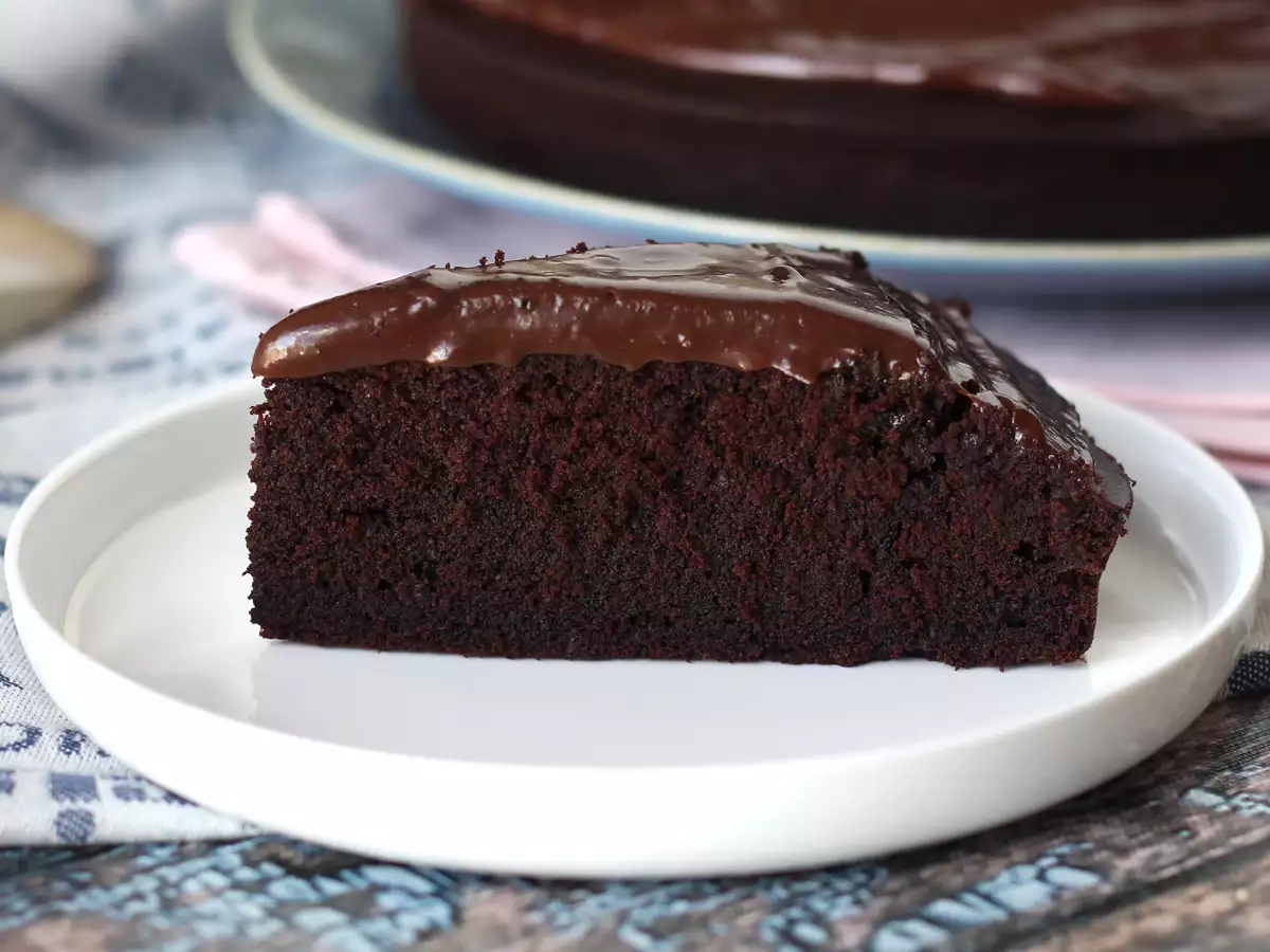 Super easy lactose-free chocolate cake! - photo 4