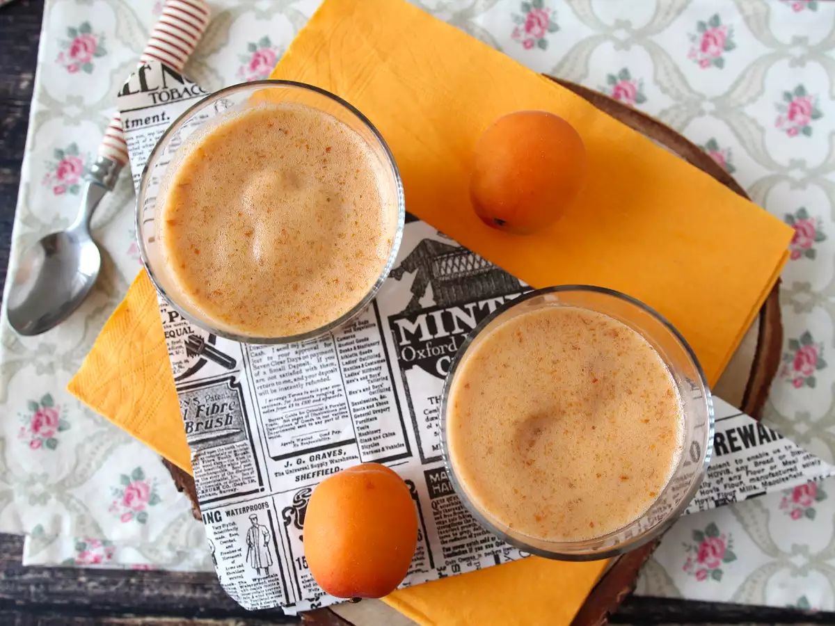 Super-easy no-bake apricot mousse with just a few ingredients! - photo 5