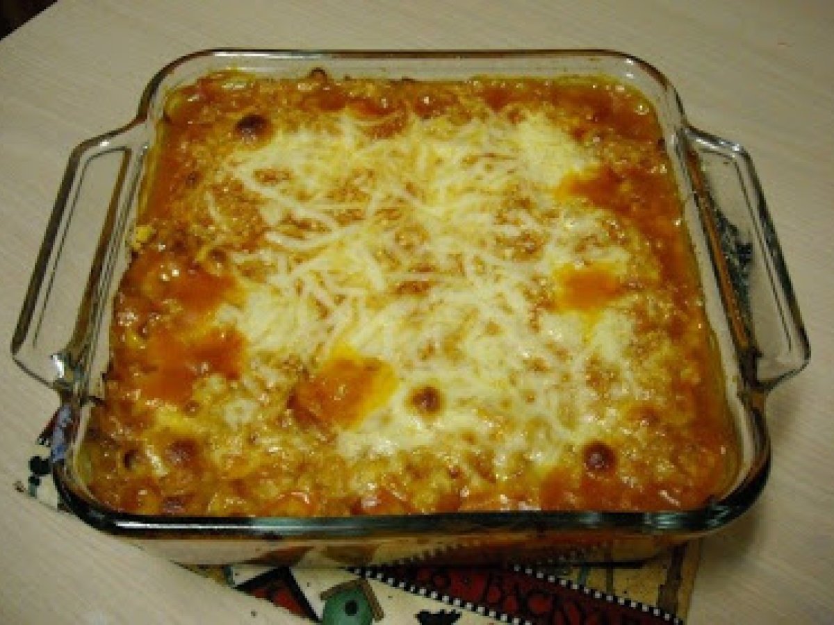 Super Easy Spaghetti O's Casserole