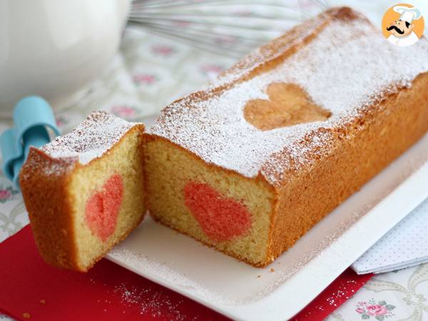 Surprise cake for valentine's day