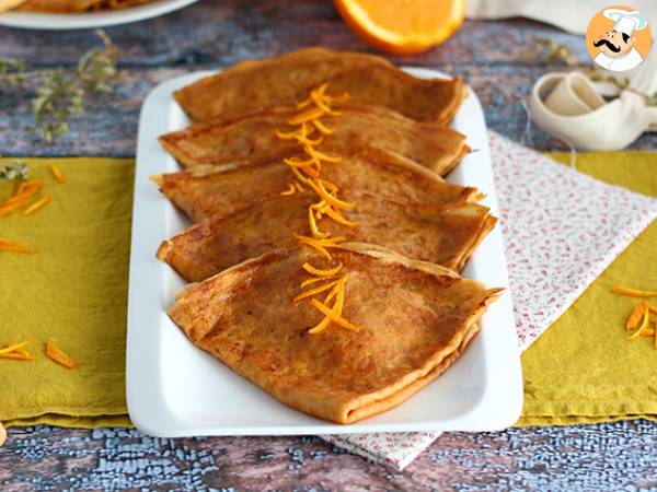 Suzette crepes, the traditional french recipe!