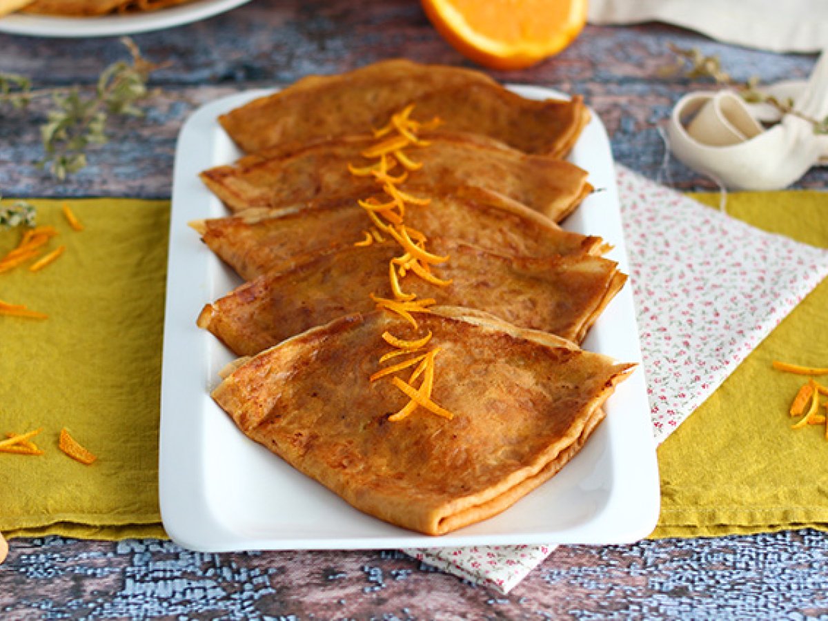 Suzette crepes, the traditionnal French recipe!