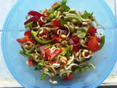 Sweet and Sour Bean Sprouts Salad