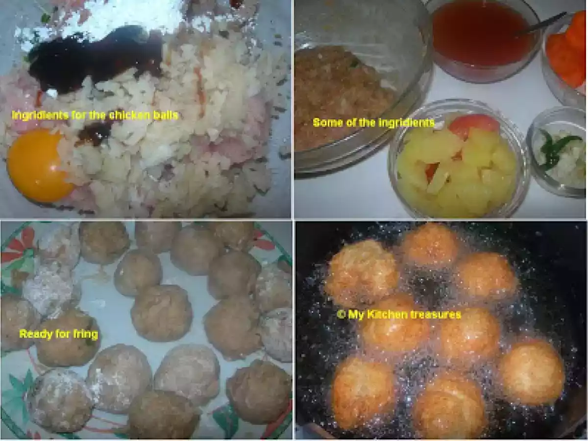 Sweet and Sour Chicken balls - photo 2
