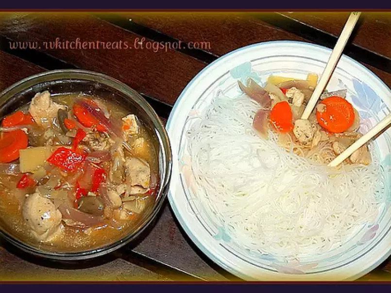 Sweet Corn Chicken soup, Chicken Chopsuey - photo 2
