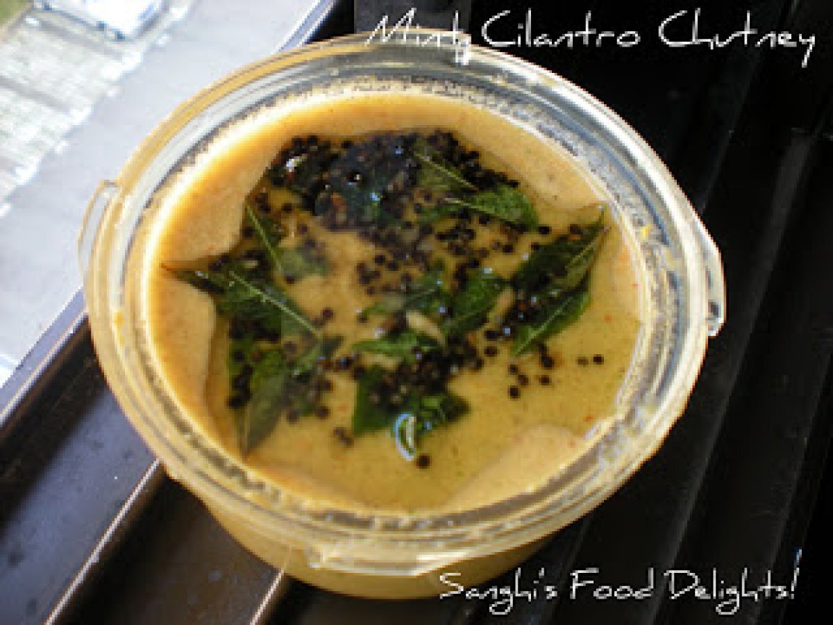 Sweet Kadalai Paruppu Poli and Mint Cilantro Chutney! - photo 3