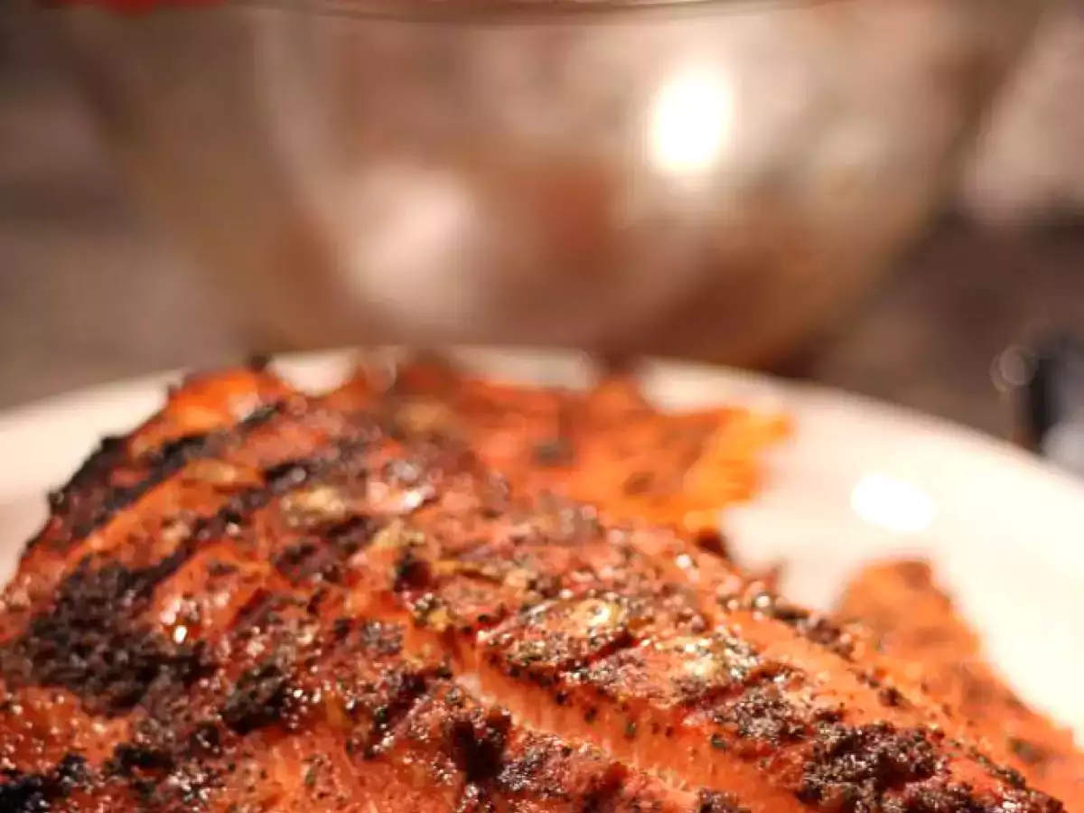 Sweet n' Spicy Grilled Salmon Fish Tacos - photo 2