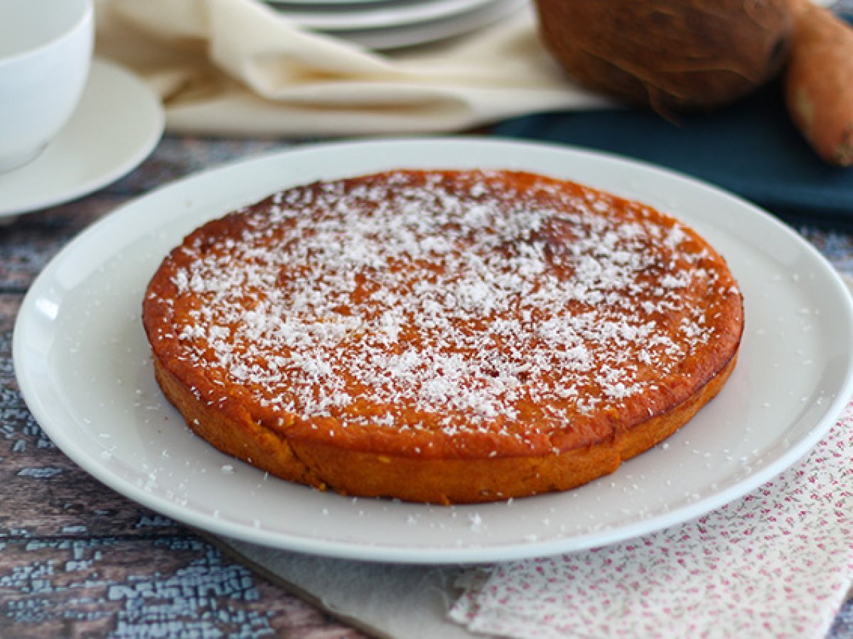 Sweet potato and coconut cake - photo 2