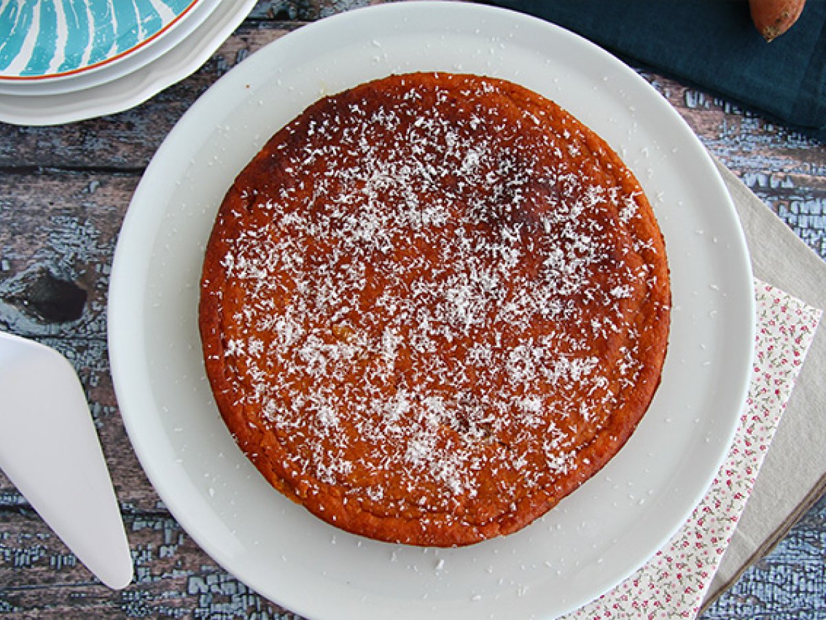 Sweet potato and coconut cake - photo 3