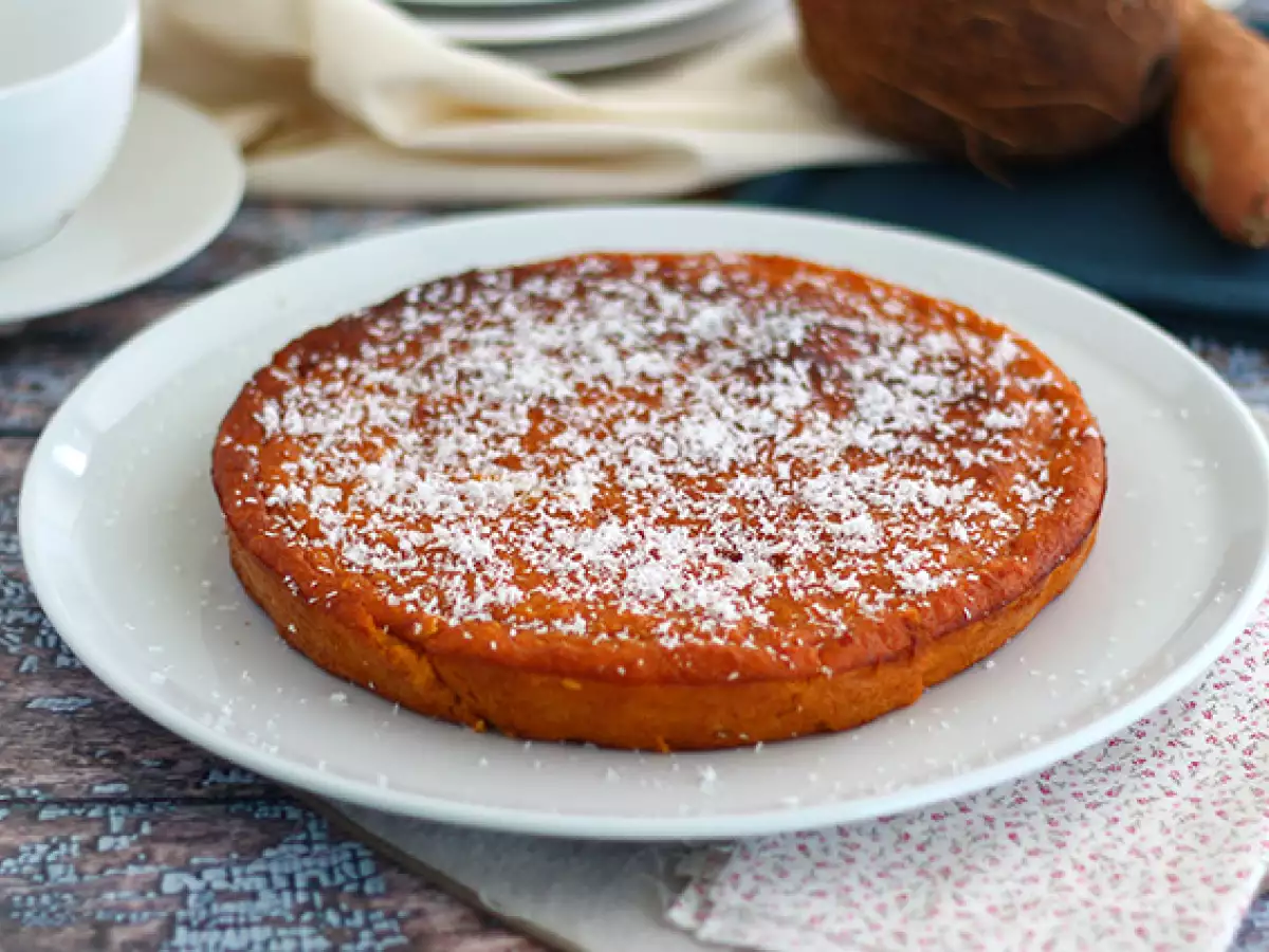 Sweet Potato and Coconut Fondant Cake - photo 2
