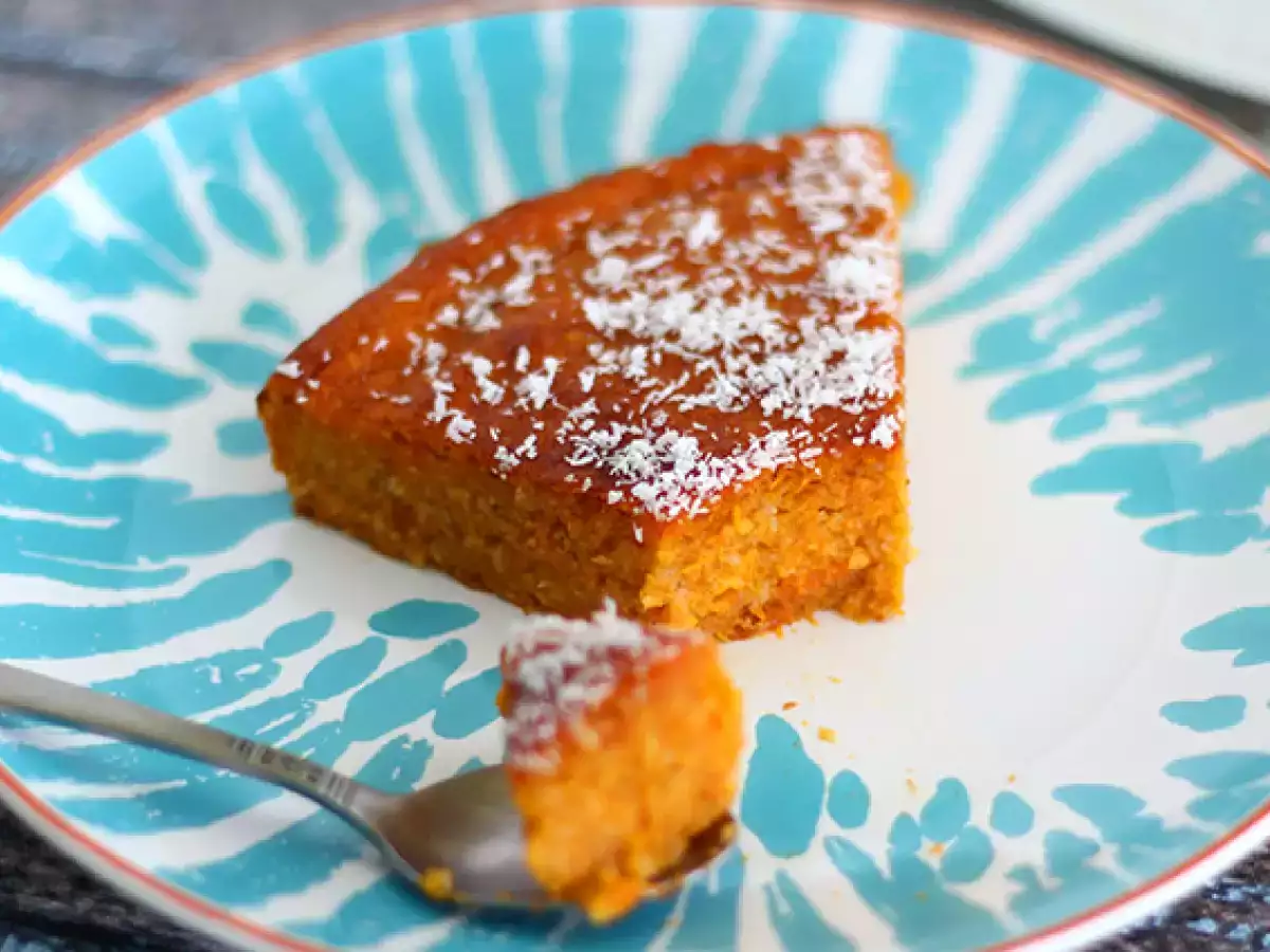 Sweet Potato and Coconut Fondant Cake - photo 4