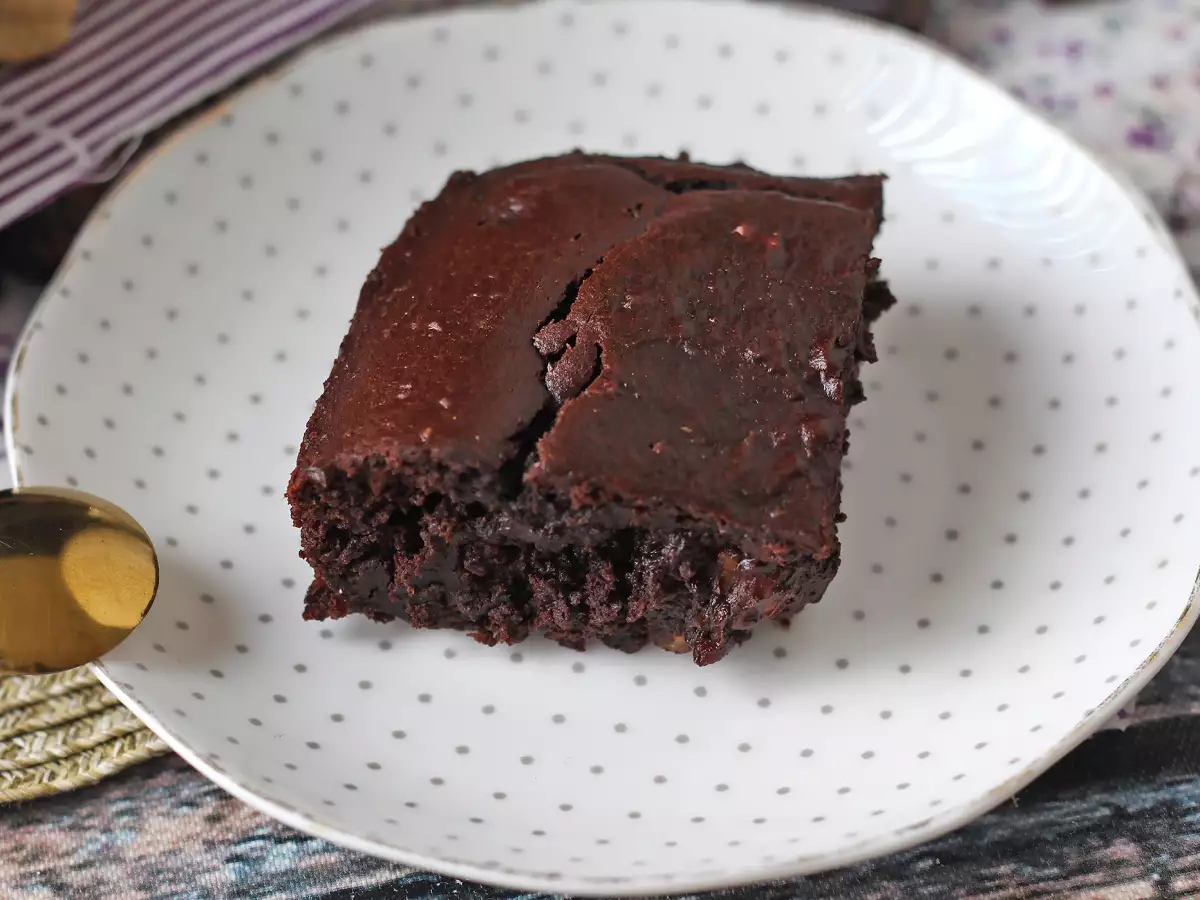 Sweet potato brownies without butter or oil - photo 4