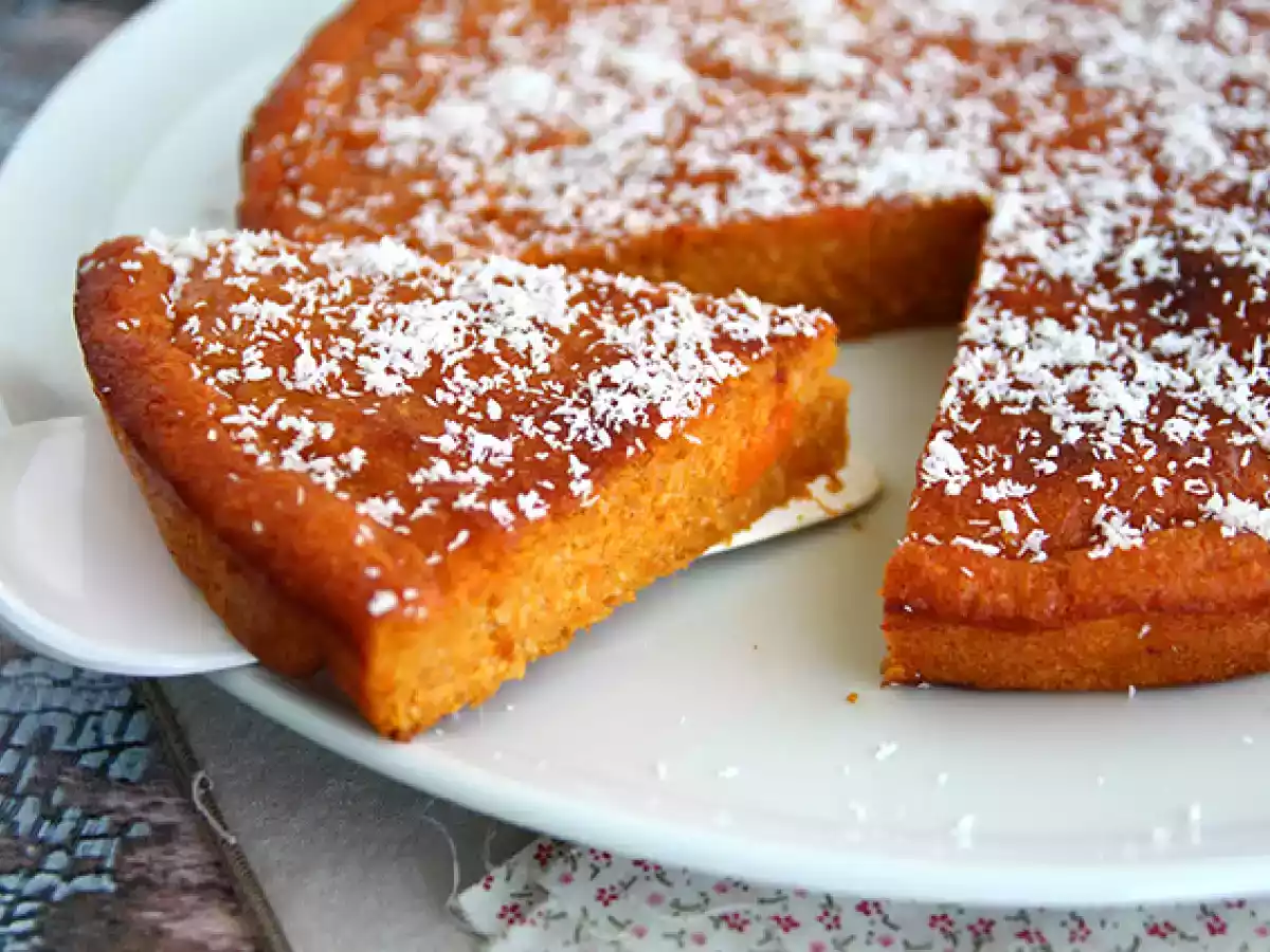 Sweet potato coconut cake