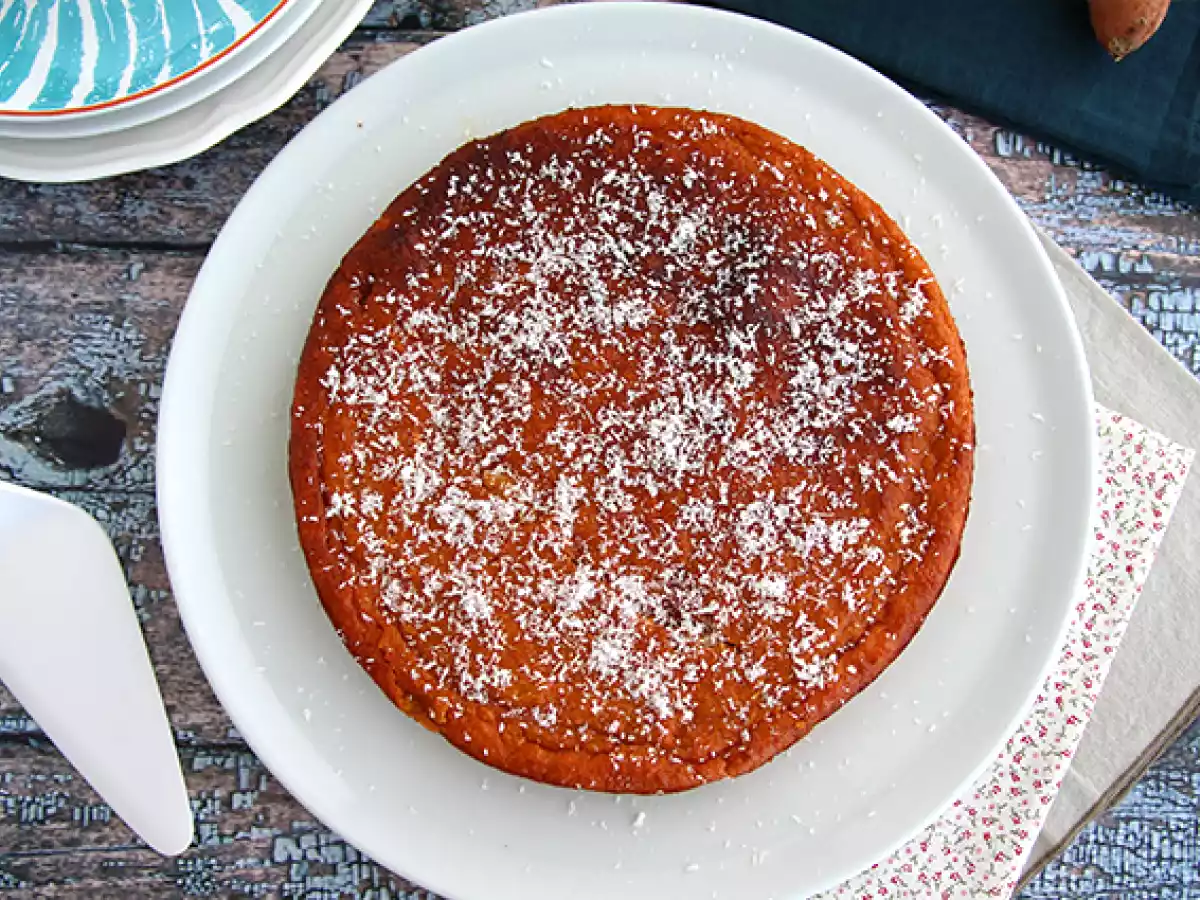 Sweet potato coconut cake - photo 3