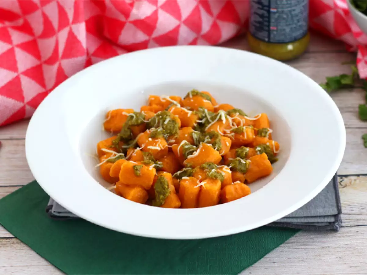Sweet potato gnocchi (easy gnocchi) - photo 2