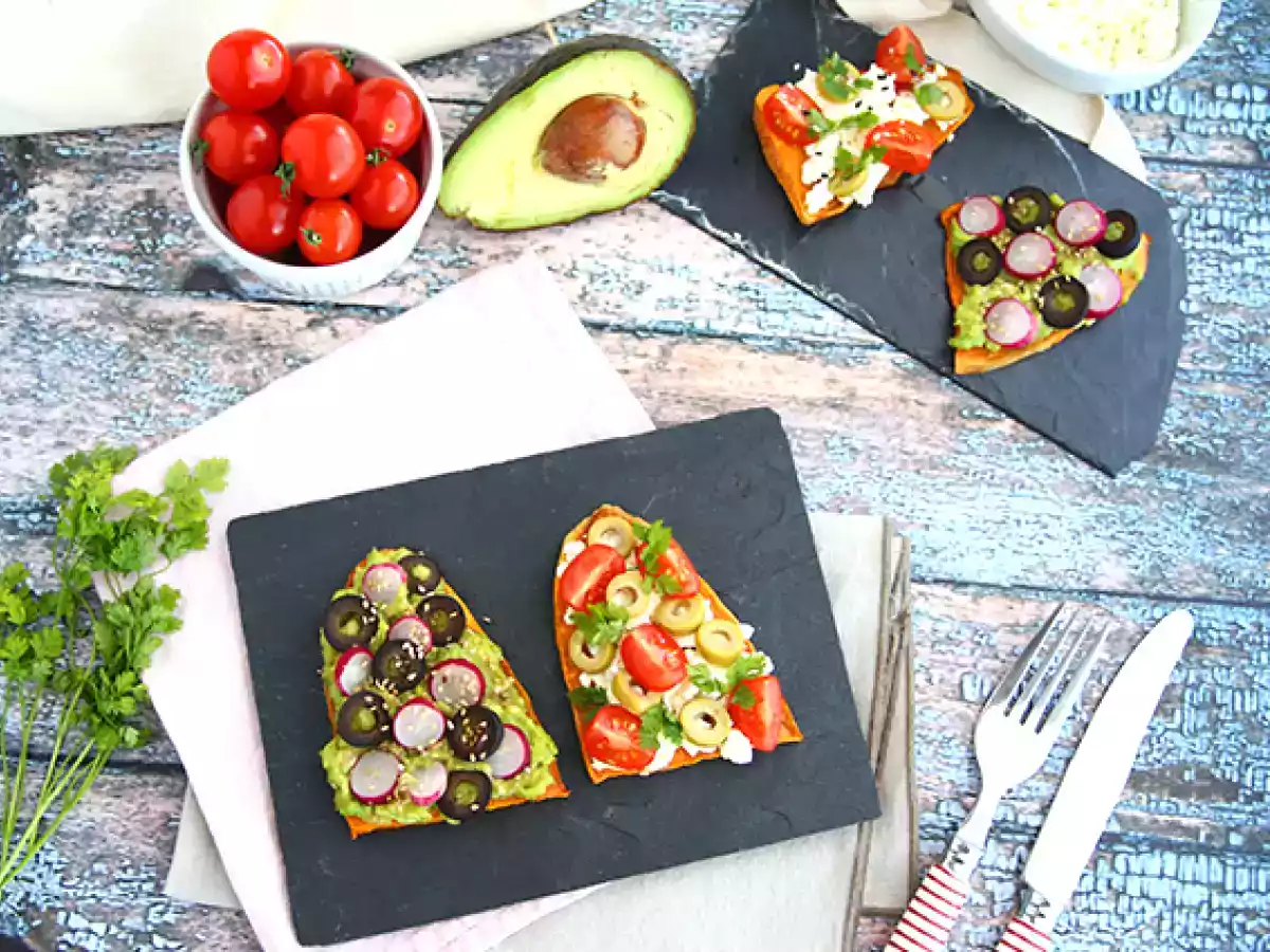 Sweet potato toasts - photo 3