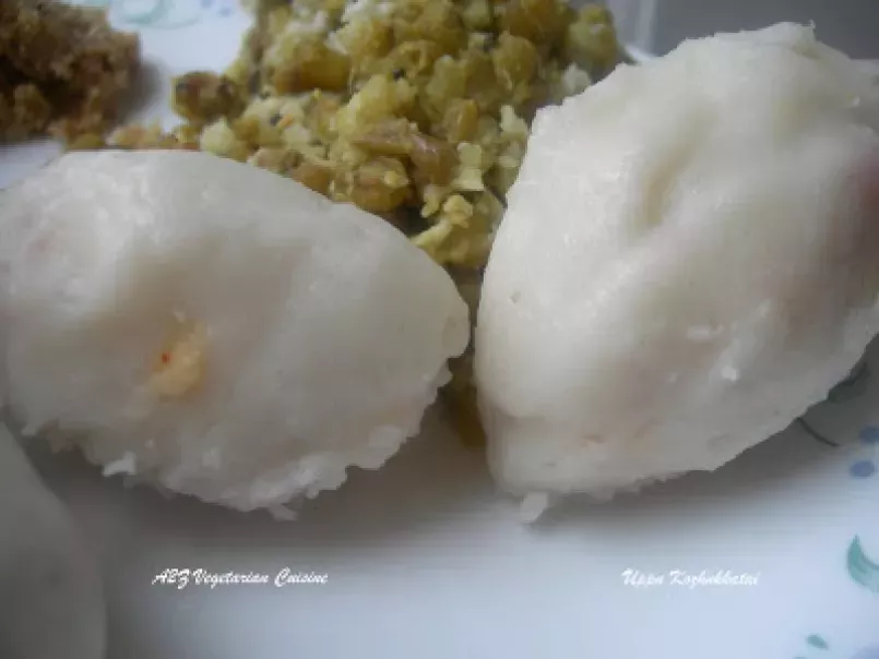 Sweet Sesame Seed Balls, Vegan Cracked Wheat Pudding and Urad Gram Filled Rice Dumplings - photo 2