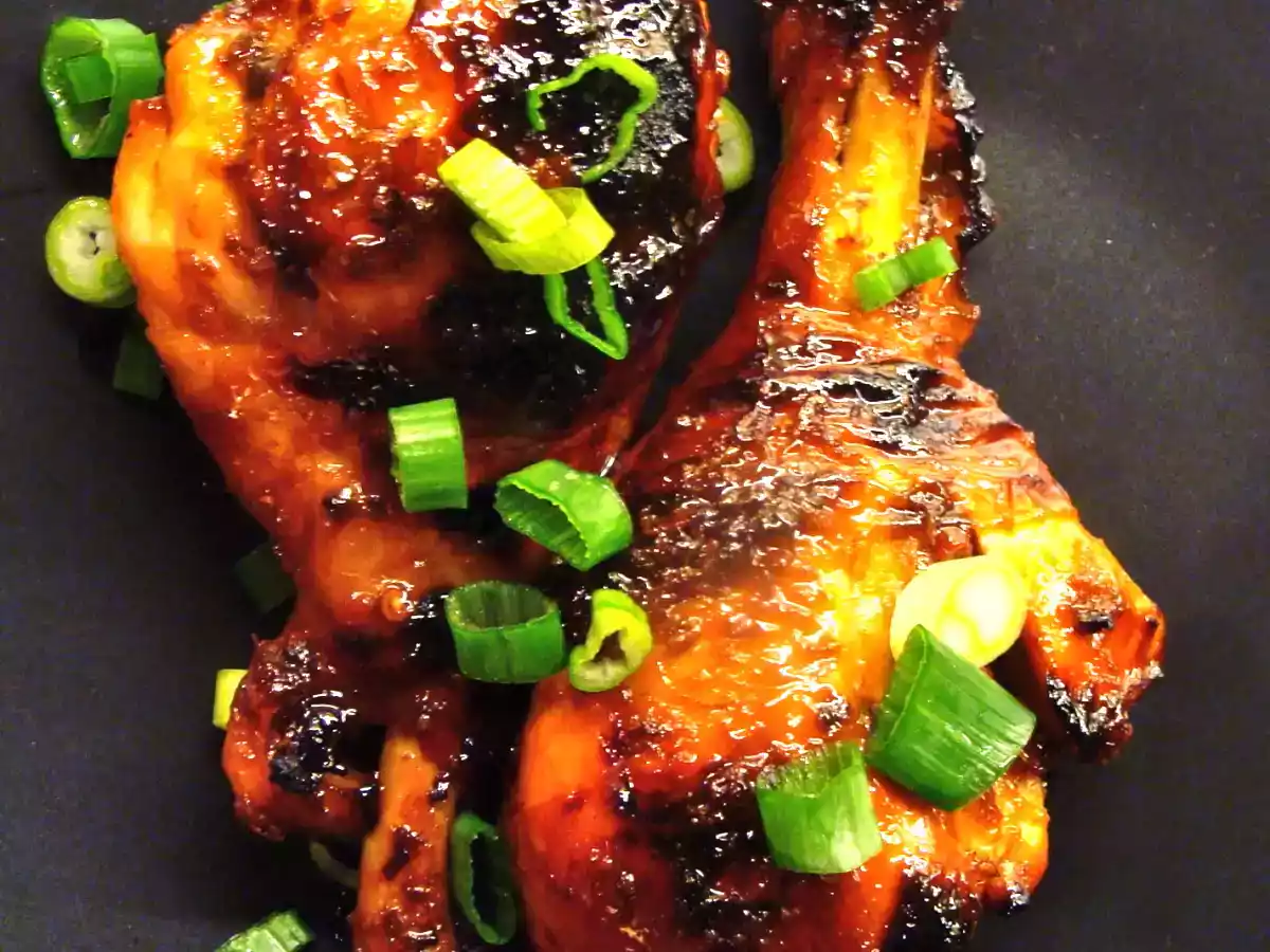 Sweet & Spicy Asian Chicken Drumsticks