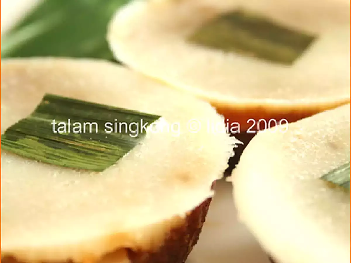 Sweet Steamed Cassava Cake (Talam Singkong)