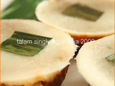Sweet Steamed Cassava Cake (Talam Singkong)