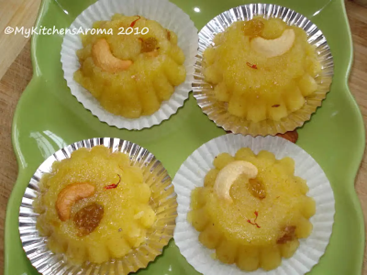 Sweet Treats - Moong Daal Sheera/Halwa