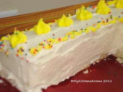 Sweet Treats - Vanilla Sponge Cake with Butter-Cream frosting